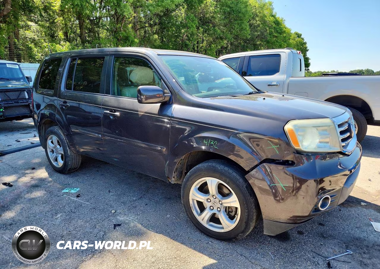 2014 Honda Pilot Exl VIN:5FNYF3H55EB026783 - 4