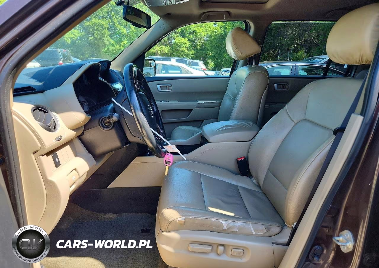 2014 Honda Pilot Exl VIN:5FNYF3H55EB026783 - 7