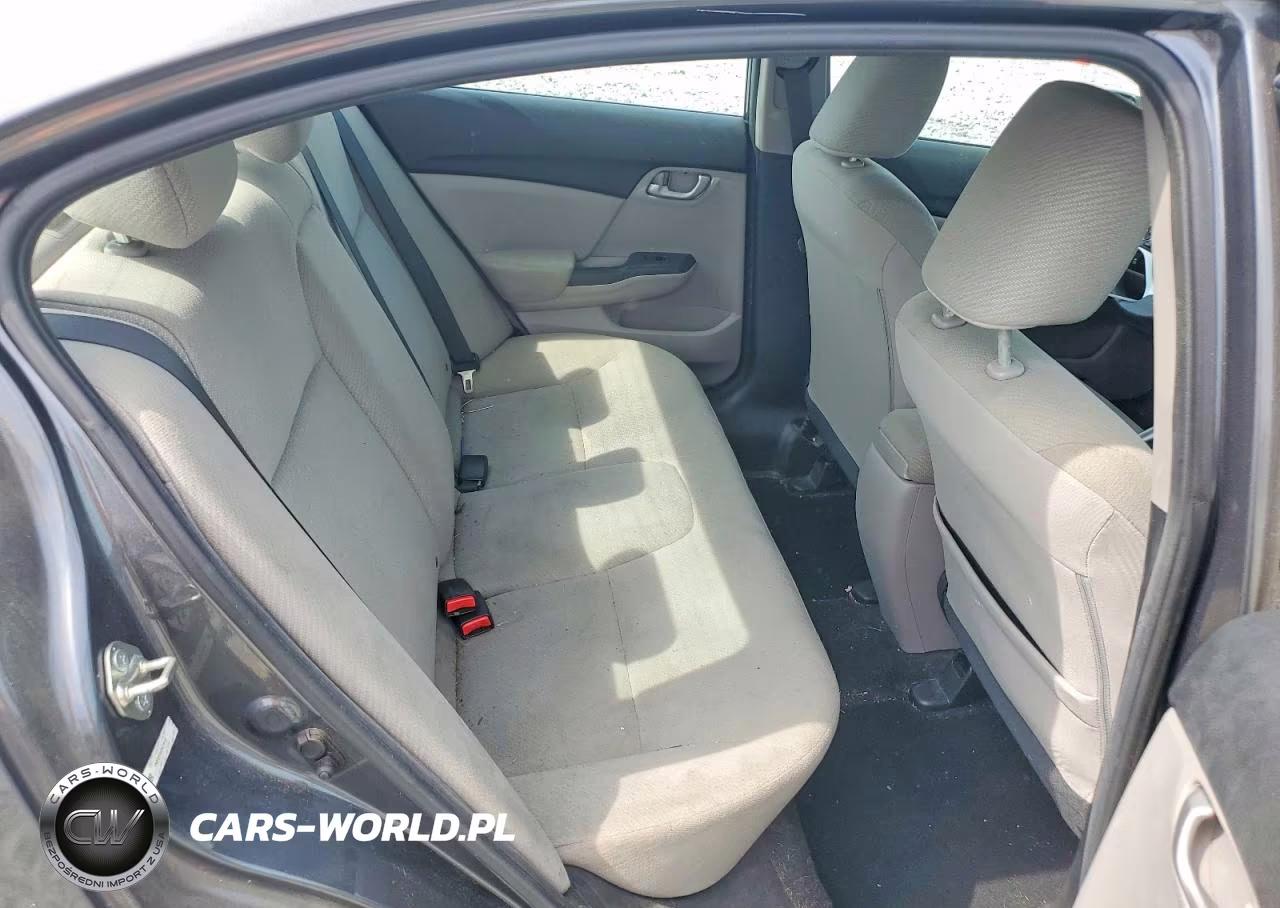 2013 Honda Civic Lx VIN:2HGFB2F58DH575176 - 10