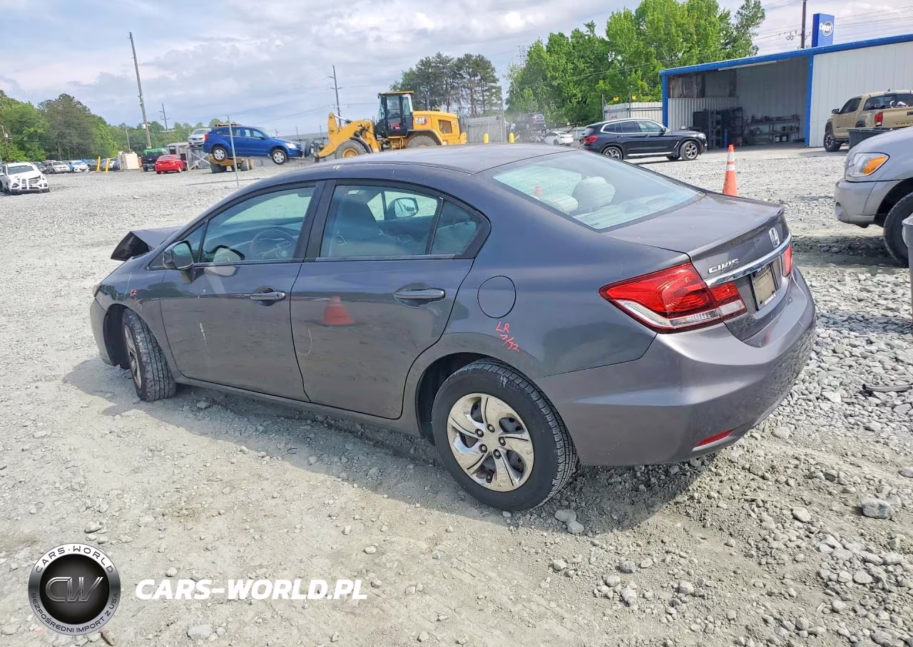 2013 Honda Civic Lx VIN:2HGFB2F58DH575176 - 2