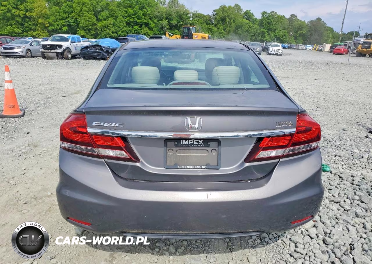 2013 Honda Civic Lx VIN:2HGFB2F58DH575176 - 6