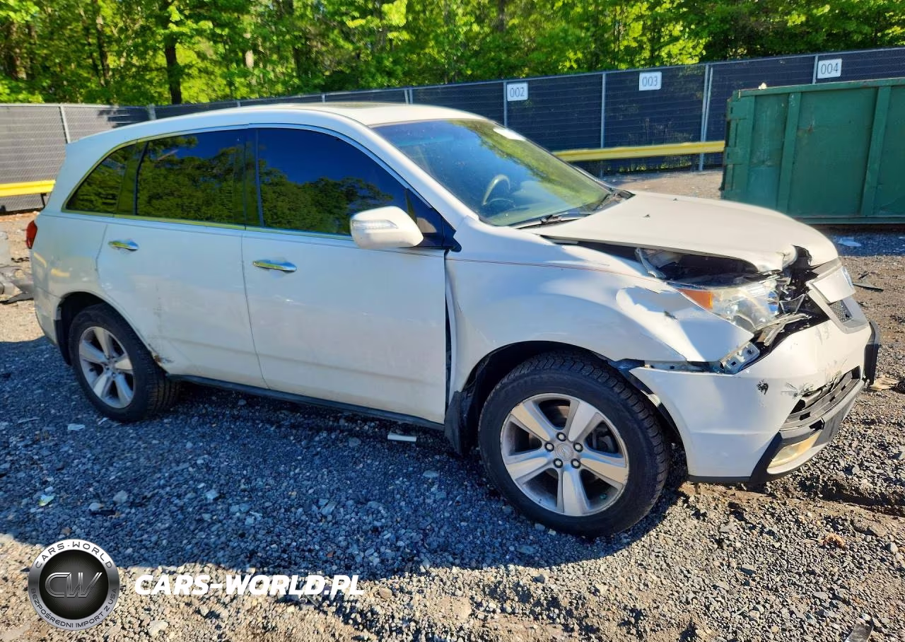 2012 Acura Mdx Technology VIN:2HNYD2H30CH536071 - 4