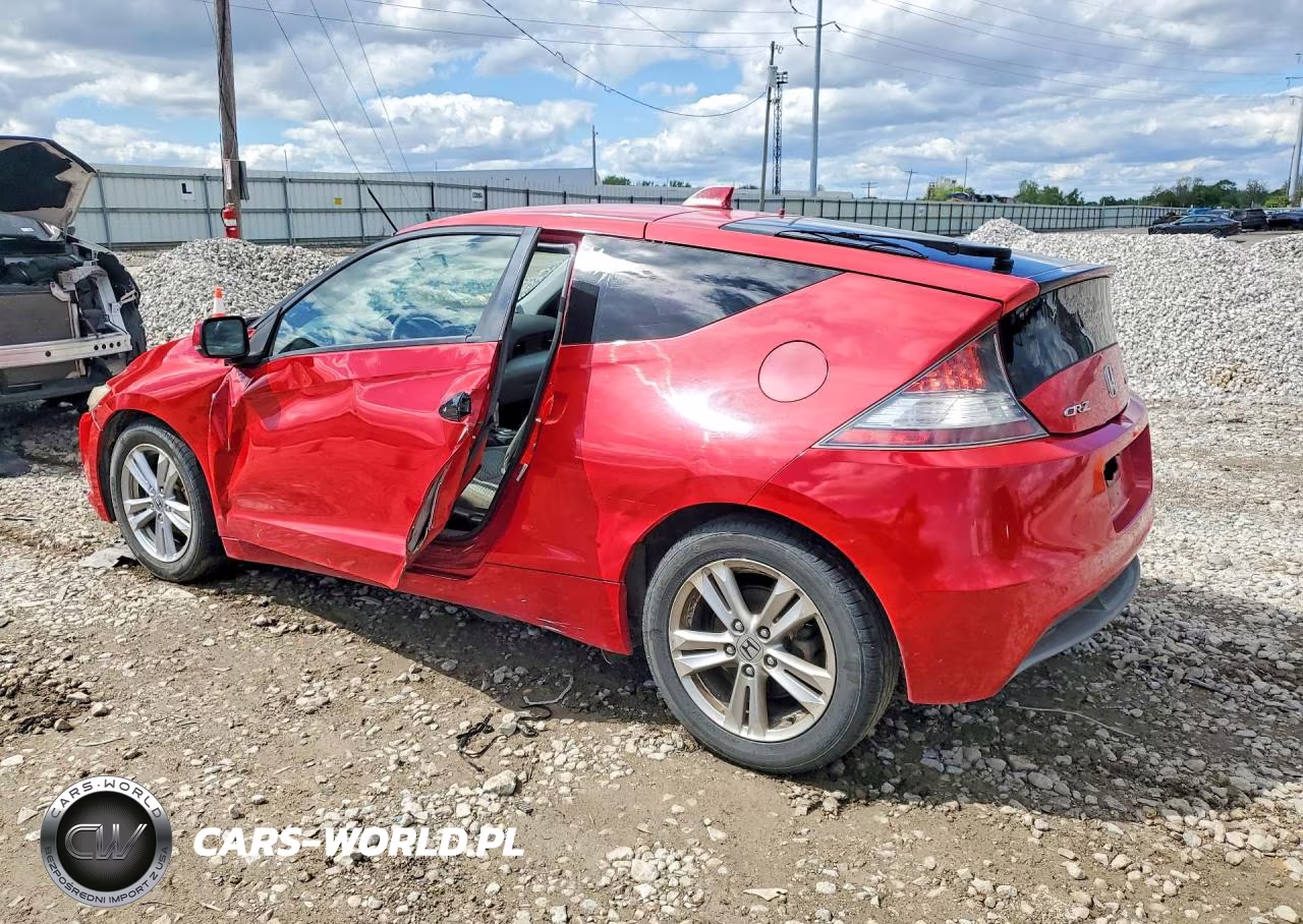 2012 Honda Cr-Z Ex VIN:JHMZF1D68CS004461 - 2