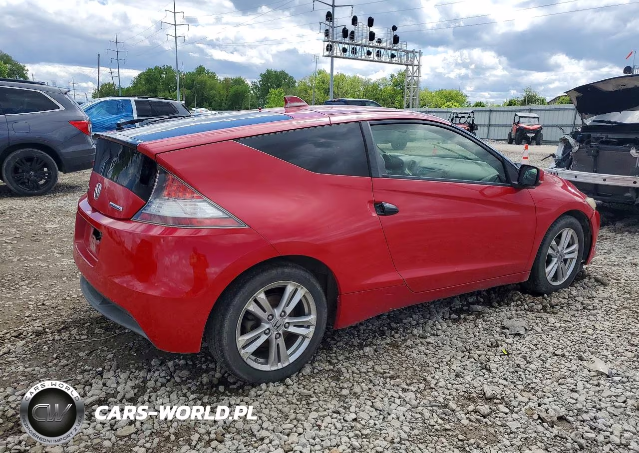 2012 Honda Cr-Z Ex VIN:JHMZF1D68CS004461 - 3