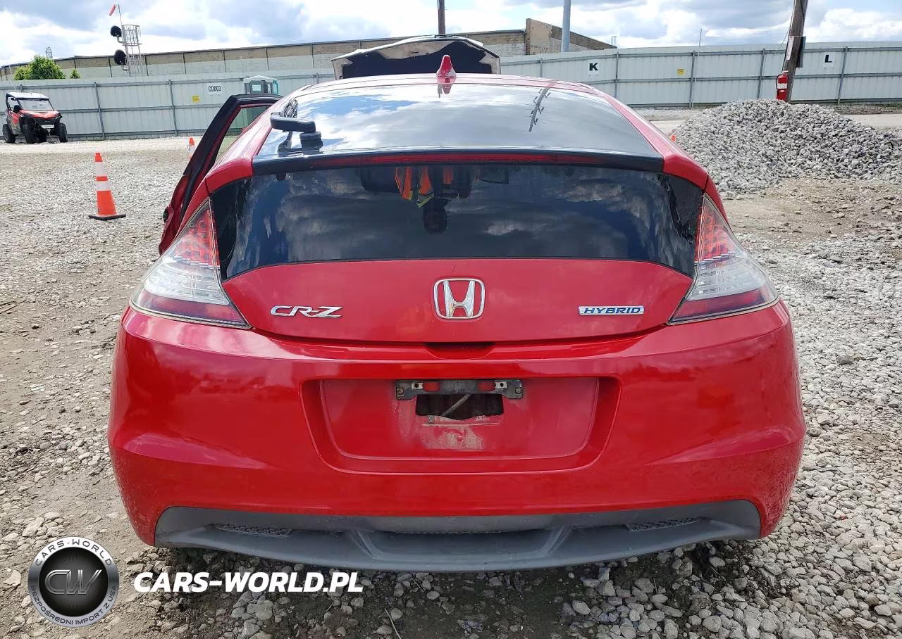 2012 Honda Cr-Z Ex VIN:JHMZF1D68CS004461 - 6