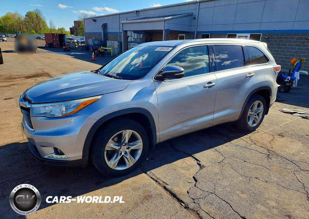 2015 Toyota Highlander Limited – zdjęcie 1 z 14