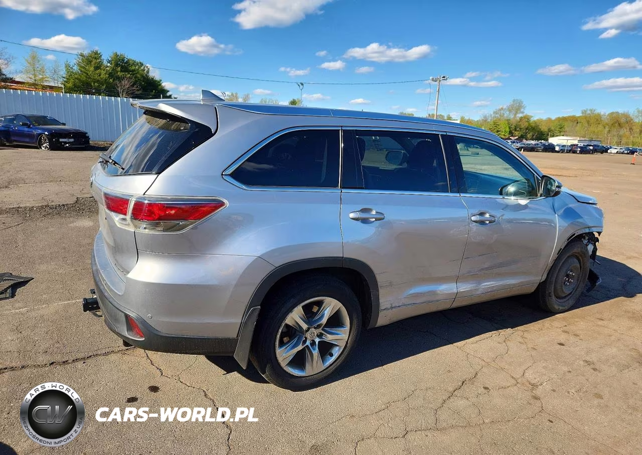 2015 Toyota Highlander Limited VIN:5TDDKRFH7FS072168 - 3