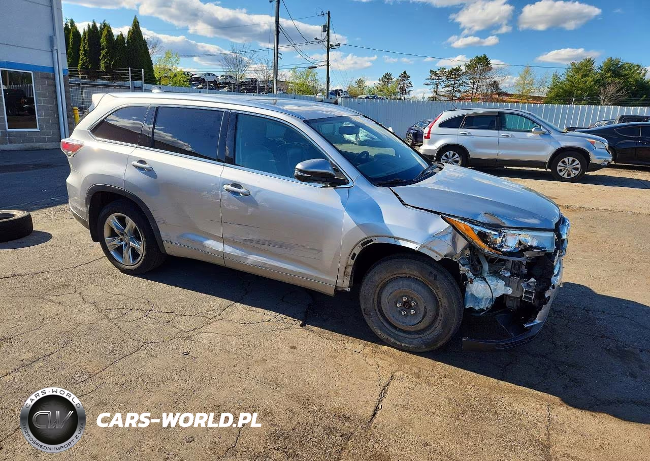 2015 Toyota Highlander Limited VIN:5TDDKRFH7FS072168 - 4
