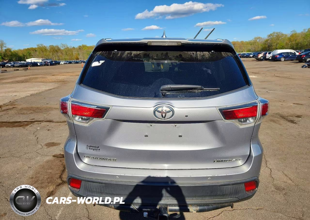 2015 Toyota Highlander Limited VIN:5TDDKRFH7FS072168 - 6