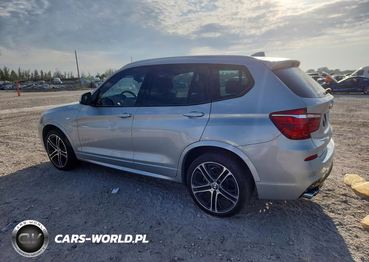 2017 BMW X3 Sdrive28I VIN:5UXWZ7C30H0X40592 - 2
