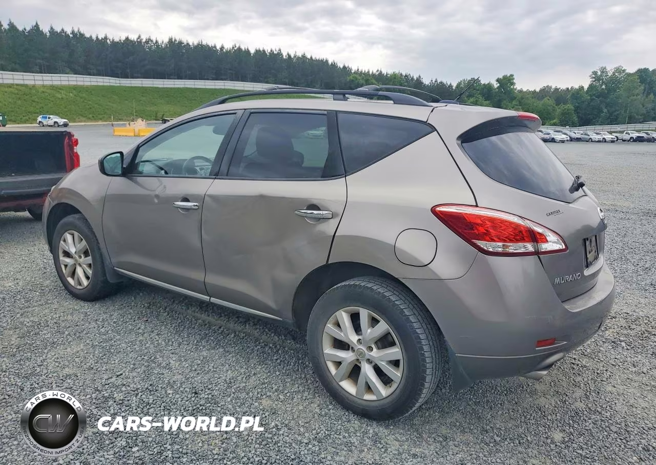 2012 Nissan Murano S VIN:JN8AZ1MU8CW100656 - 2