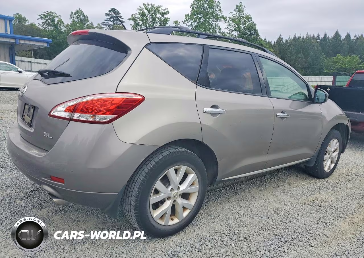 2012 Nissan Murano S VIN:JN8AZ1MU8CW100656 - 3