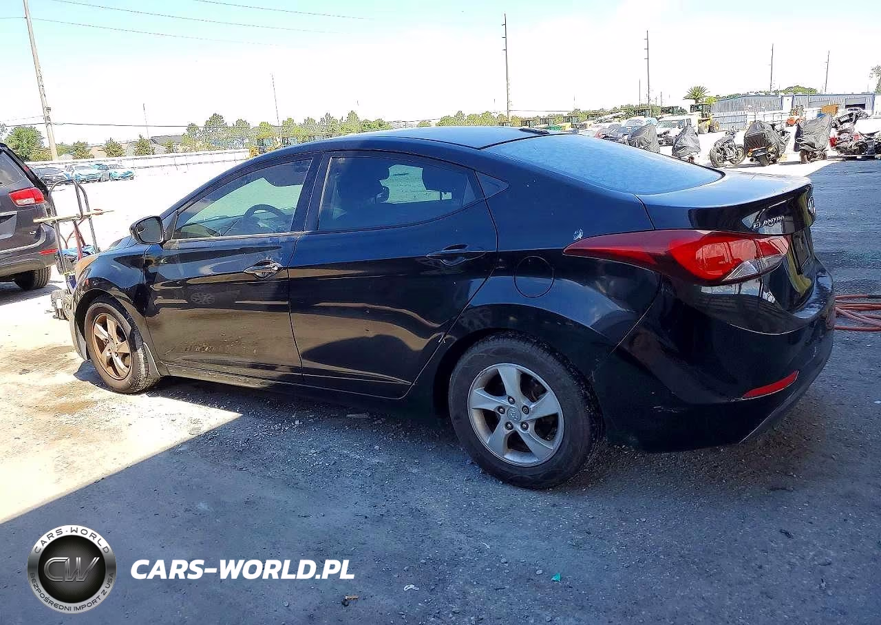 2014 Hyundai Elantra Se VIN:KMHDH4AE7EU208755 - 2