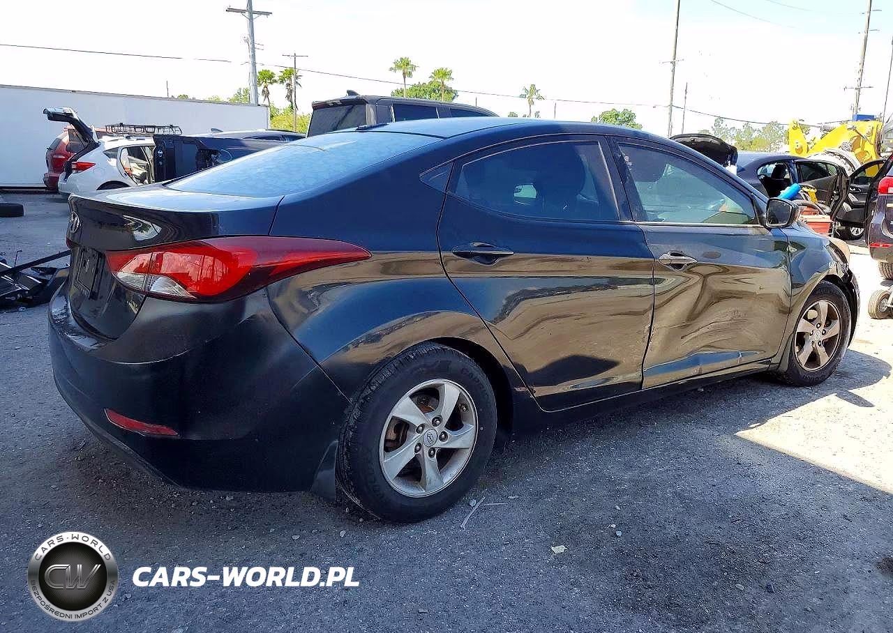 2014 Hyundai Elantra Se VIN:KMHDH4AE7EU208755 - 3