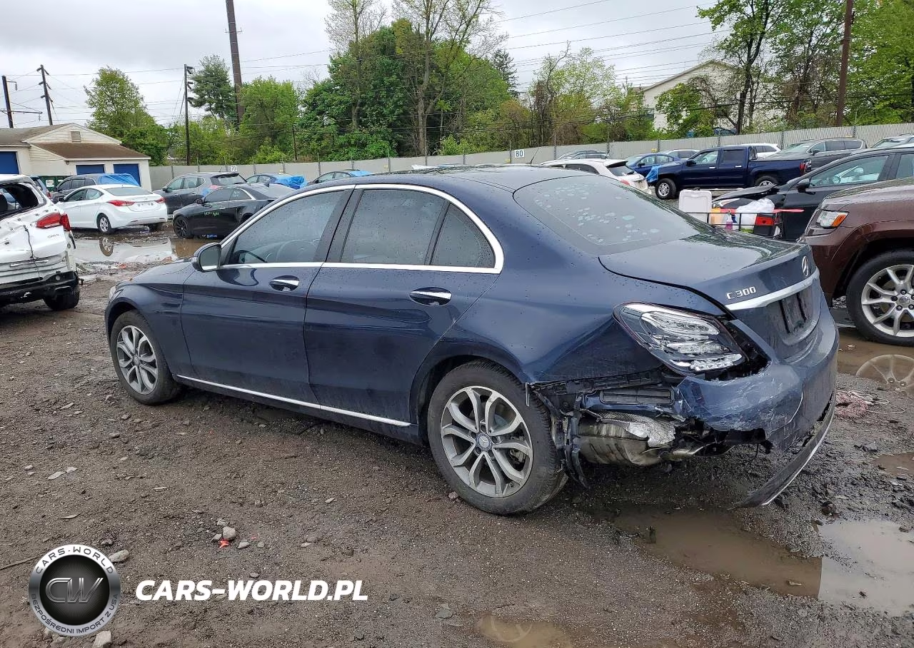 2016 Mercedes-Benz C 300 4Matic VIN:WDDWF4KB8GR171802 - 2