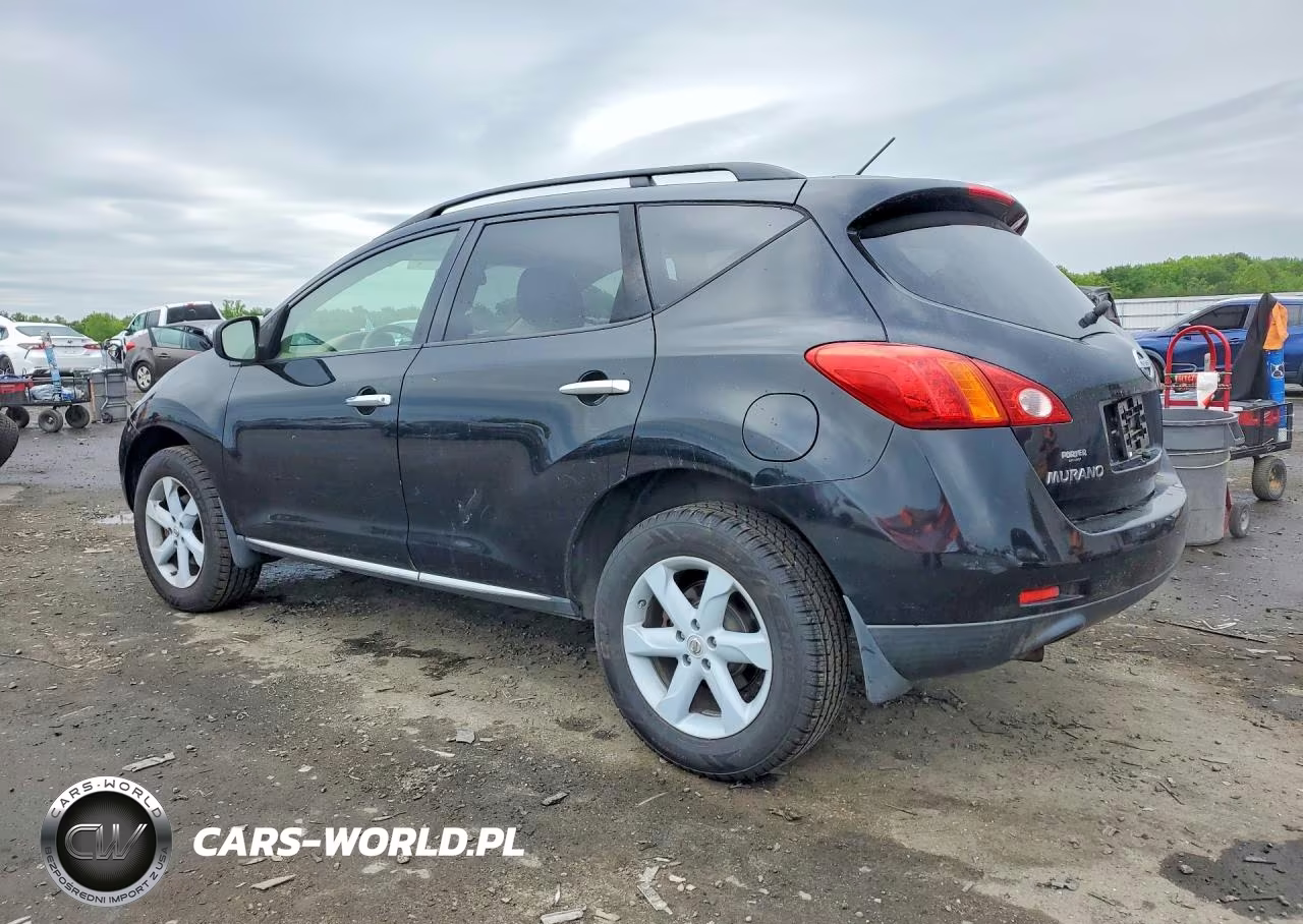 2009 Nissan Murano S VIN:JN8AZ18W99W128728 - 2