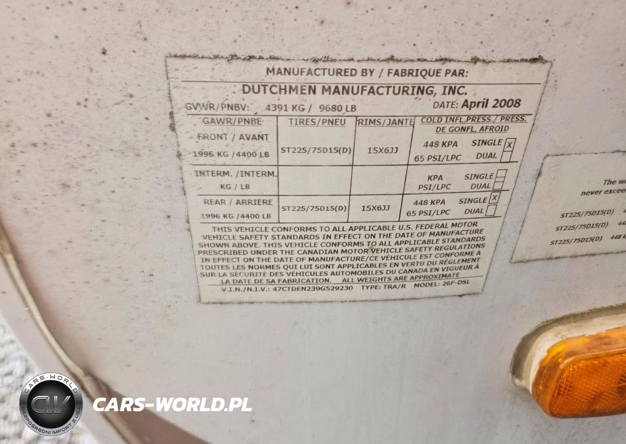 2009 Dutchmen Camper VIN:47CTDEN239G529230 - 10