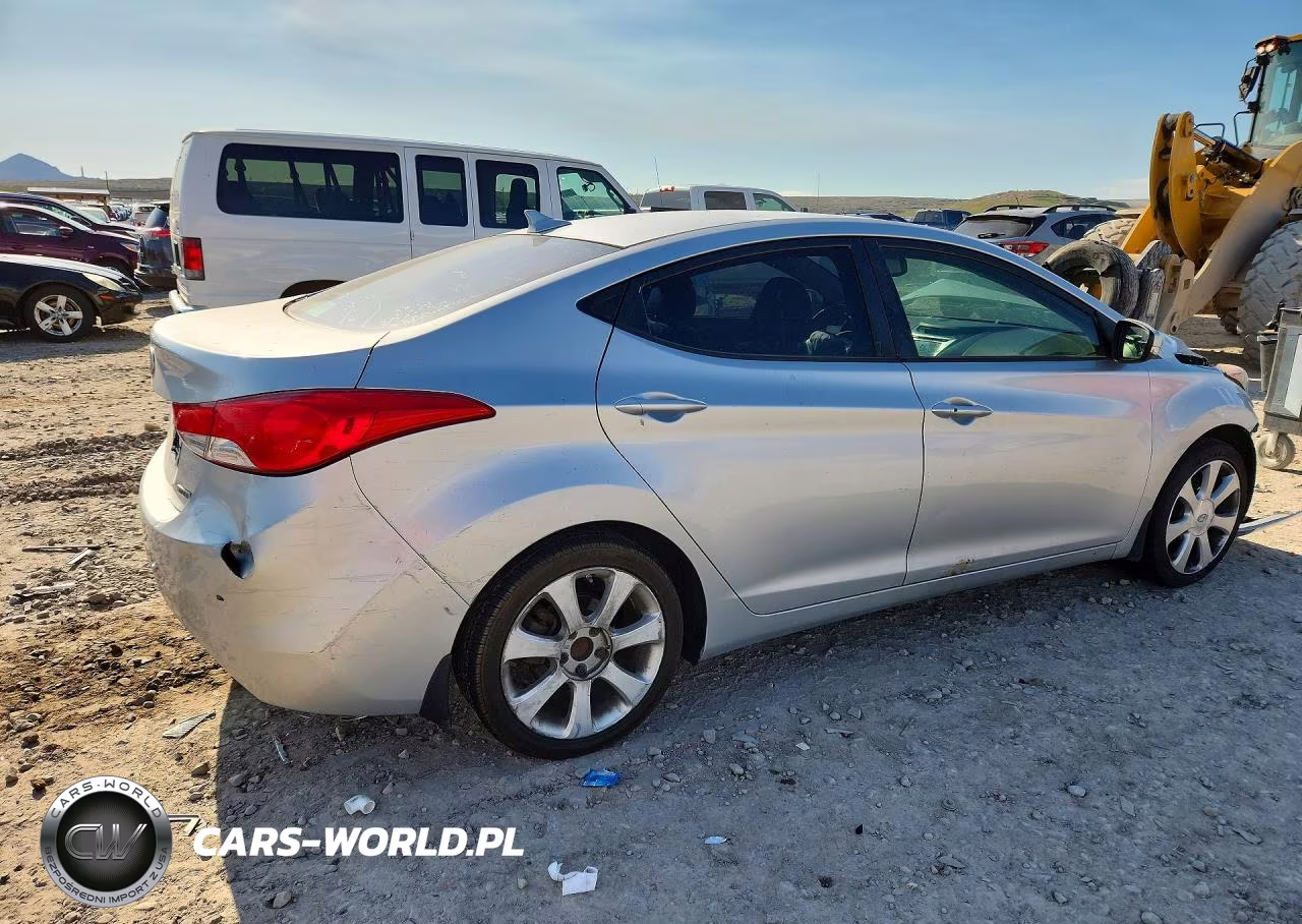 2013 Hyundai Elantra Limited VIN:5NPDH4AE1DH162093 - 3