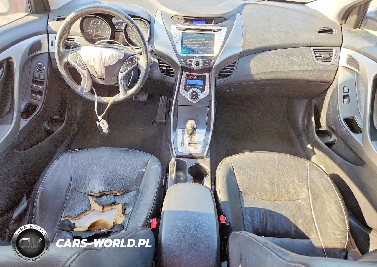 2013 Hyundai Elantra Limited VIN:5NPDH4AE1DH162093 - 8