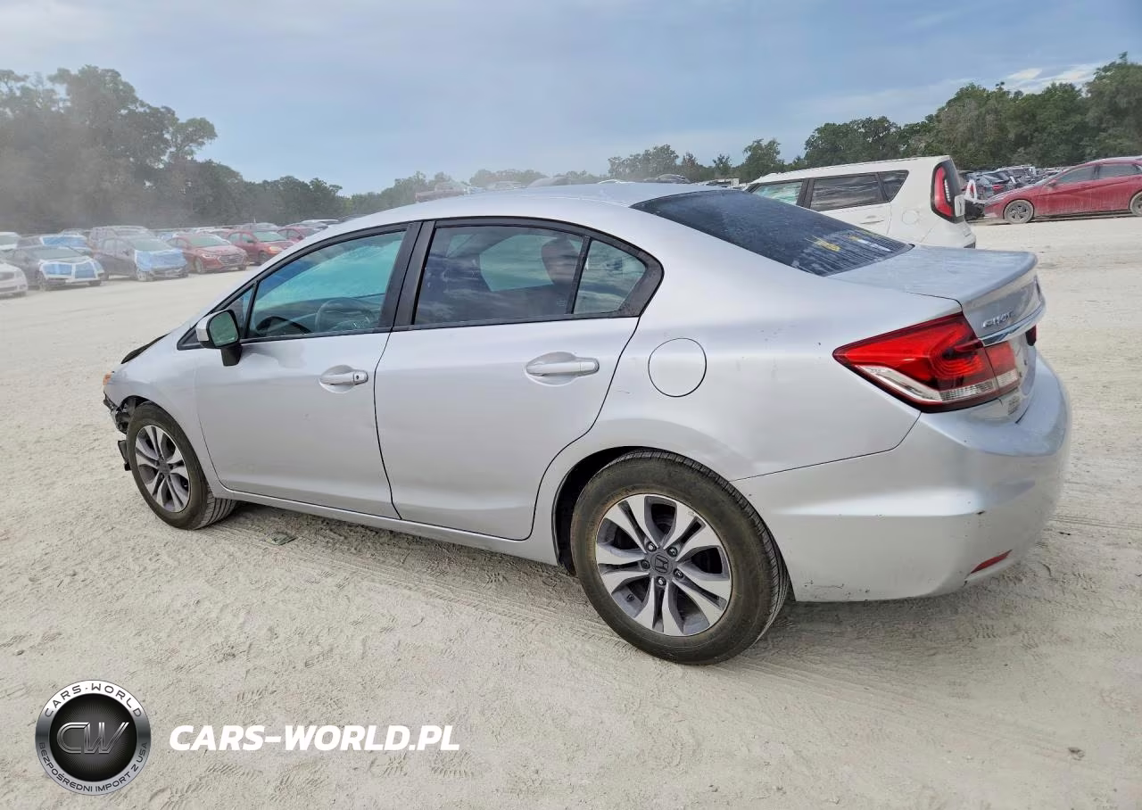 2014 Honda Civic Lx VIN:19XFB2F53EE050568 - 2