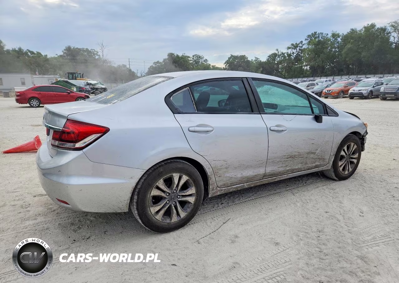 2014 Honda Civic Lx VIN:19XFB2F53EE050568 - 3