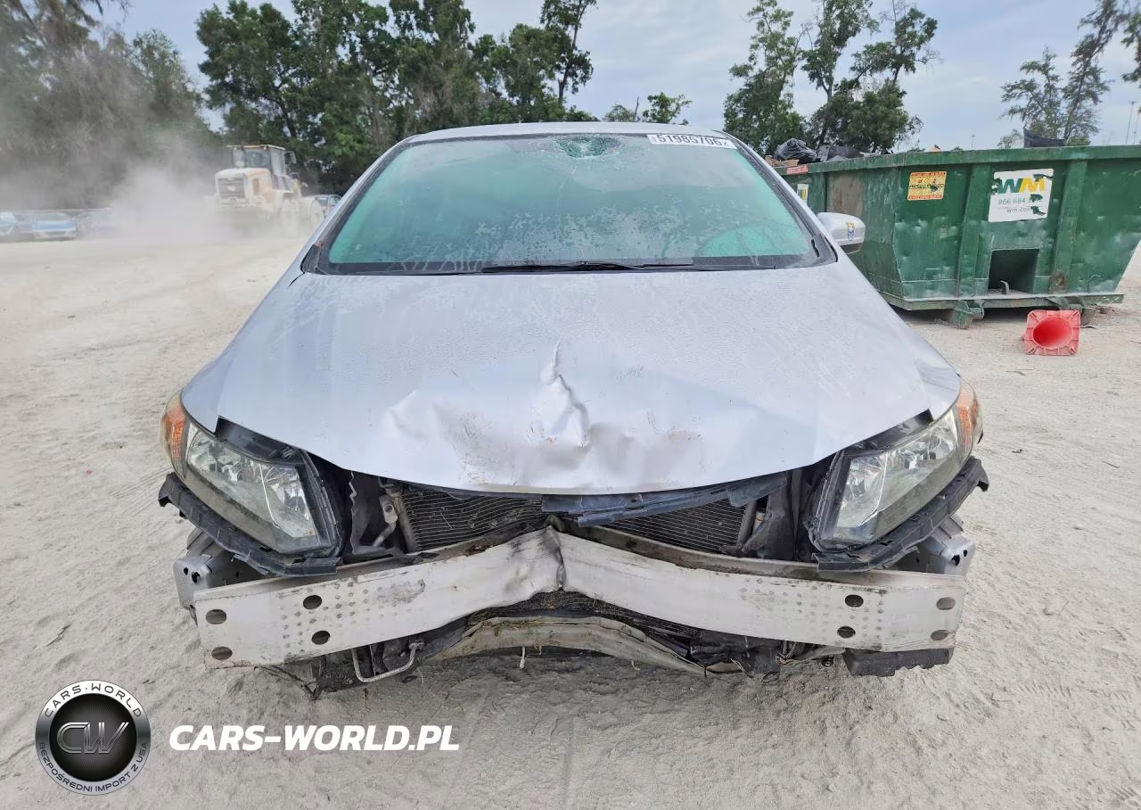 2014 Honda Civic Lx VIN:19XFB2F53EE050568 - 5