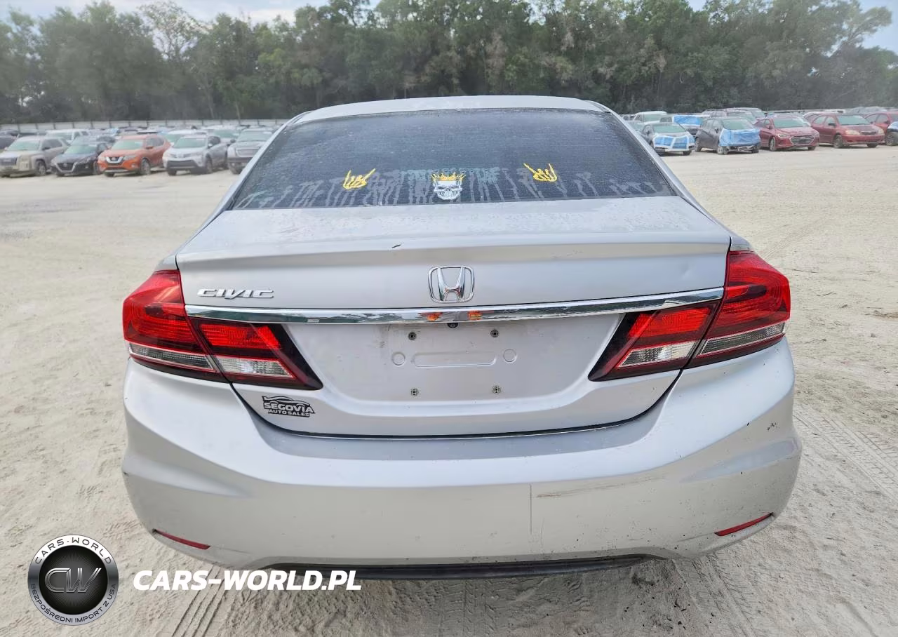 2014 Honda Civic Lx VIN:19XFB2F53EE050568 - 6