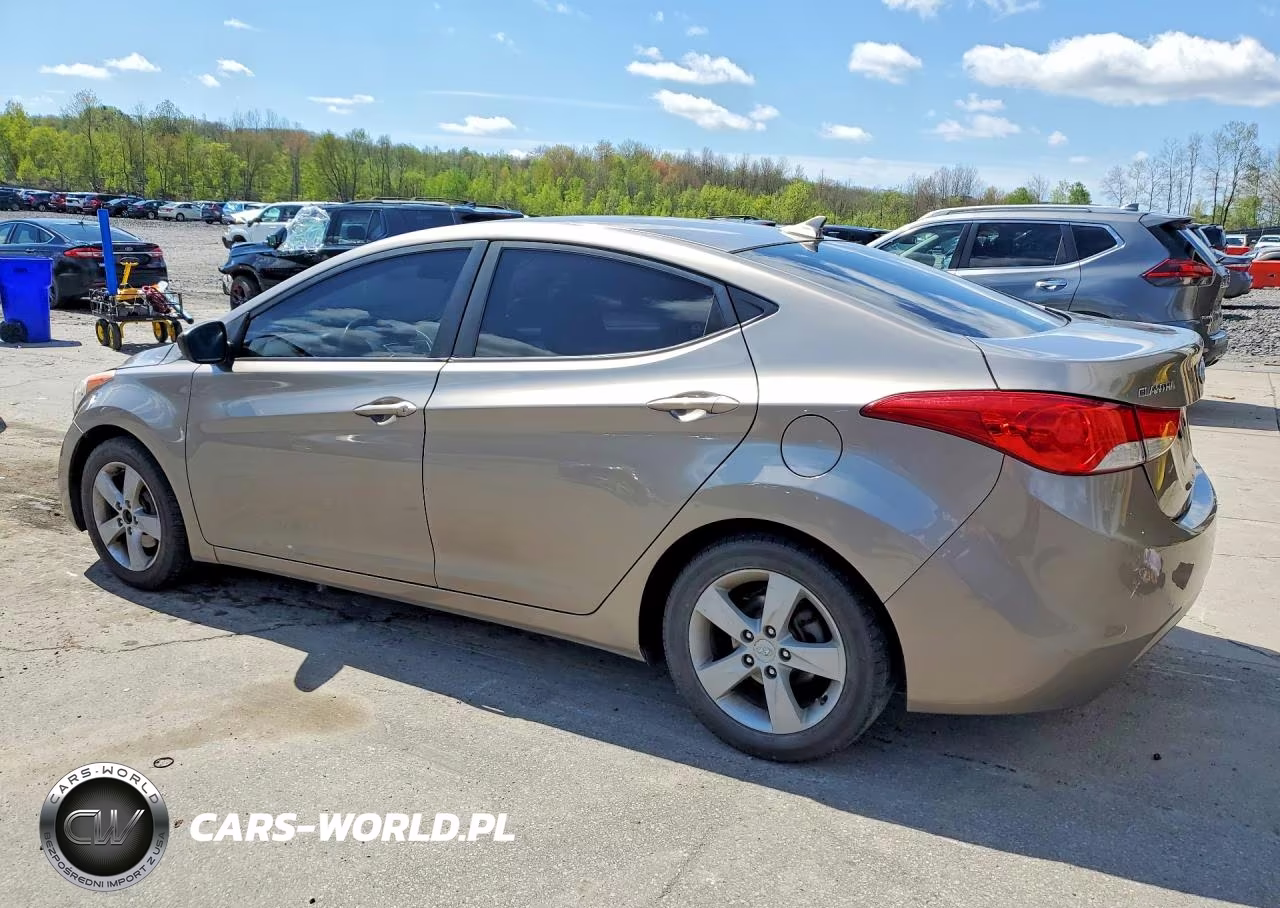 2011 Hyundai Elantra Gls VIN:5NPDH4AE8BH021390 - 2