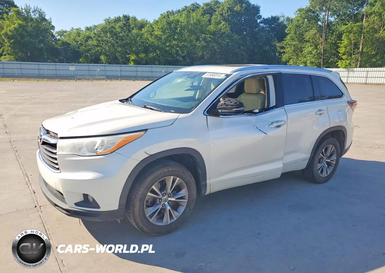 2014 Toyota Highlander Xle