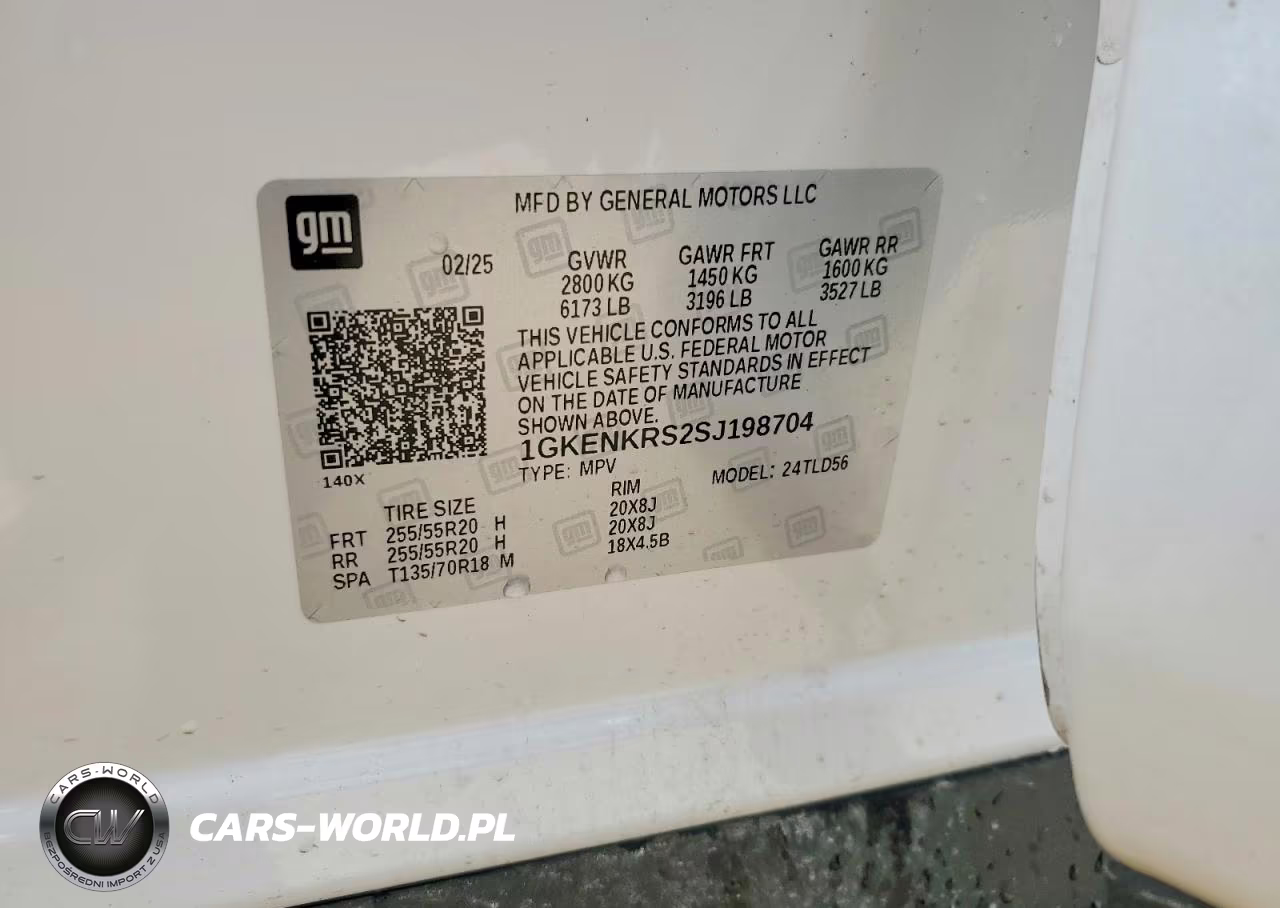 2025 GMC Acadia Elevation VIN:1GKENKRS2SJ198704 - 13