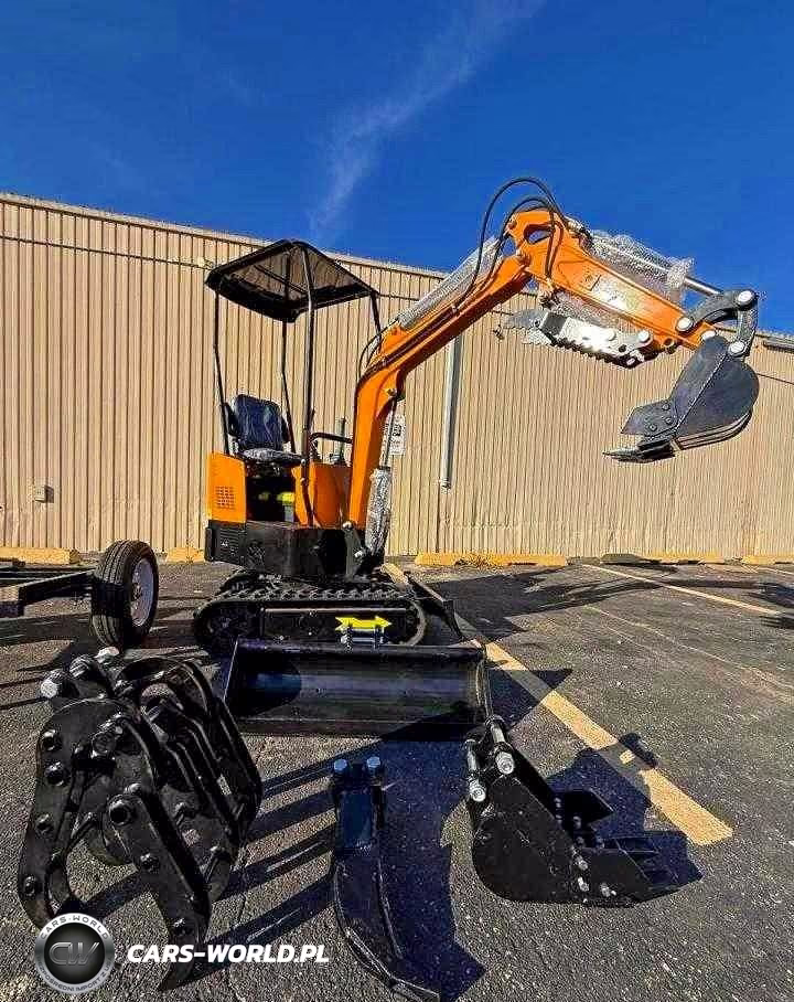 1 Ton Canopy + Hydraulic Thumb + Trailer + Grabber VIN:38912009 - 2