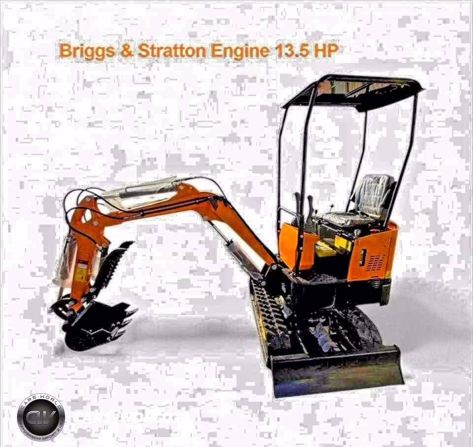 1 Ton Canopy + Hydraulic Thumb + Trailer + Grabber VIN:38912009 - 8