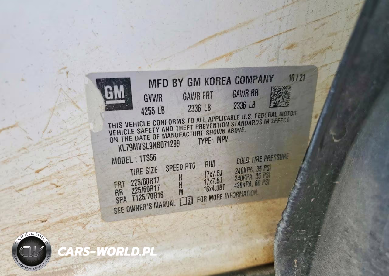 2022 Chevrolet Trailblazer Activ VIN:KL79MVSL9NB071299 - 13