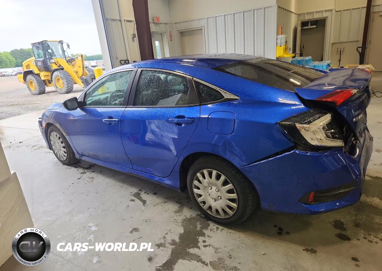 2018 Honda Civic Lx VIN:19XFC2F56JE020312 - 2