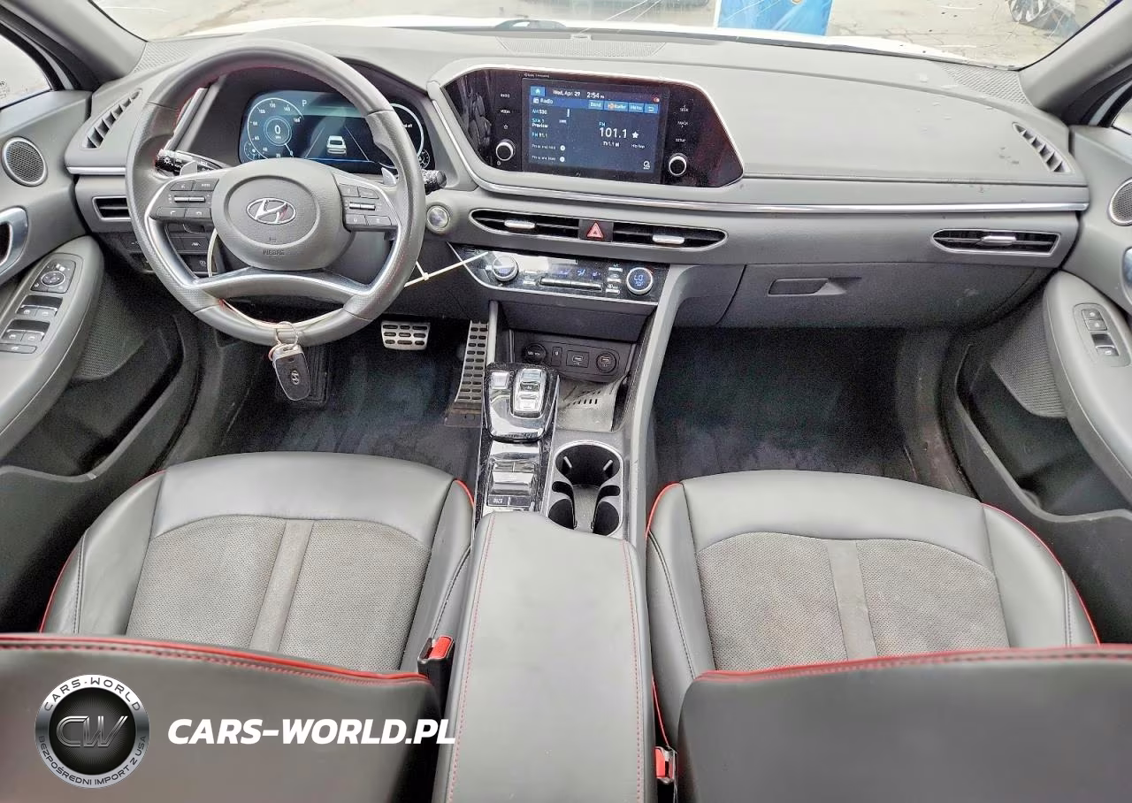 2020 Hyundai Sonata Sel Plus VIN:5NPEJ4J2XLH044654 - 8