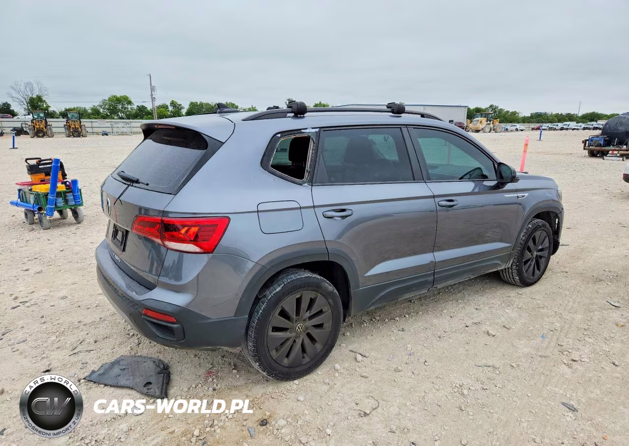 2022 Volkswagen Taos S VIN:3VVDX7B21NM002706 - 3