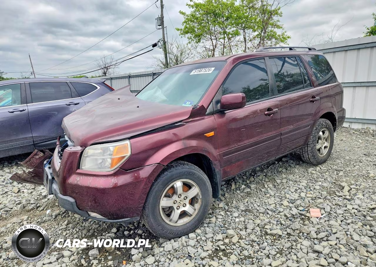 2007 Honda Pilot Exl – zdjęcie 1 z 12