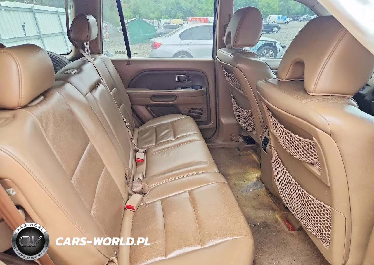 2007 Honda Pilot Exl VIN:2HKYF18737H521395 - 10