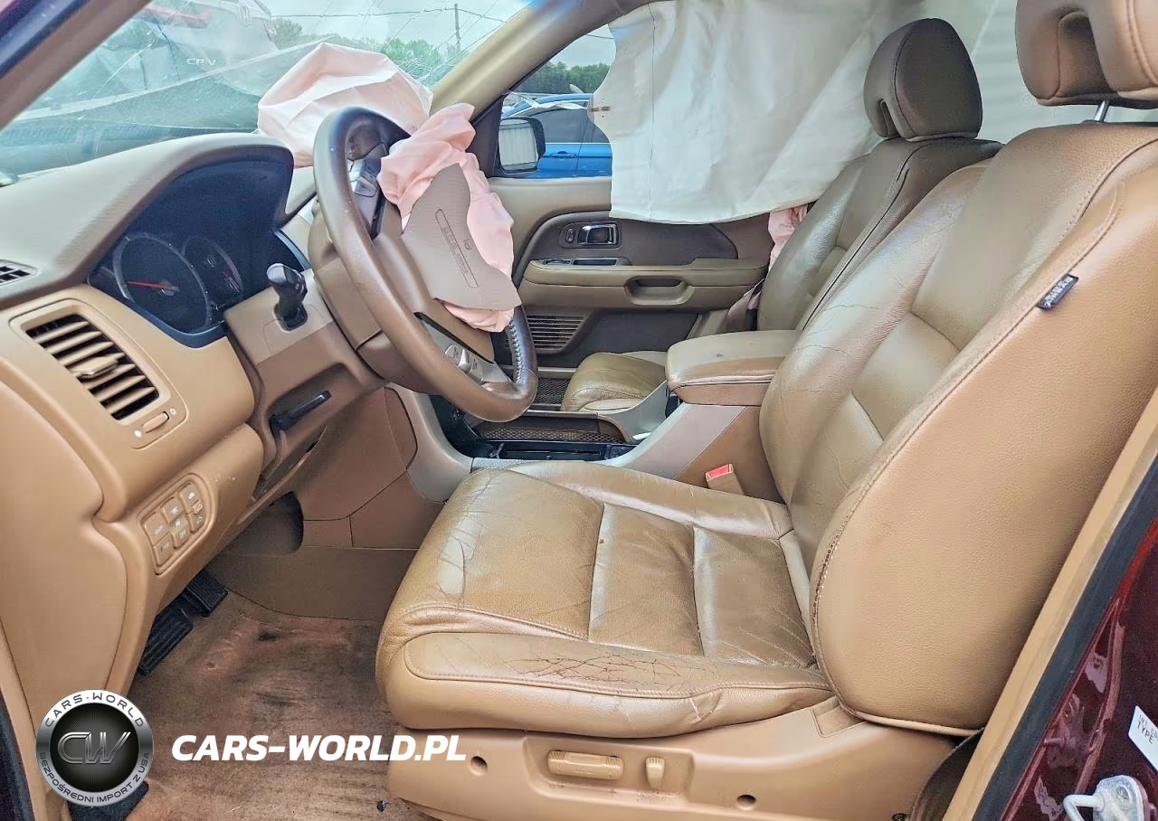 2007 Honda Pilot Exl VIN:2HKYF18737H521395 - 7