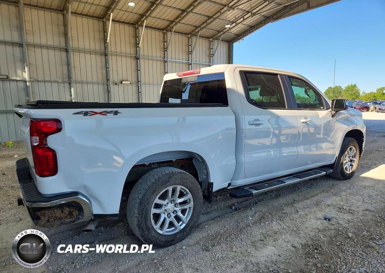 2020 Chevrolet Silverado K1500 Lt VIN:3GCUYDET9LG217616 - 3