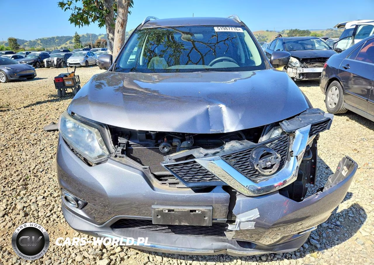 2016 Nissan Rogue Sv VIN:5N1AT2MV2GC891247 - 5