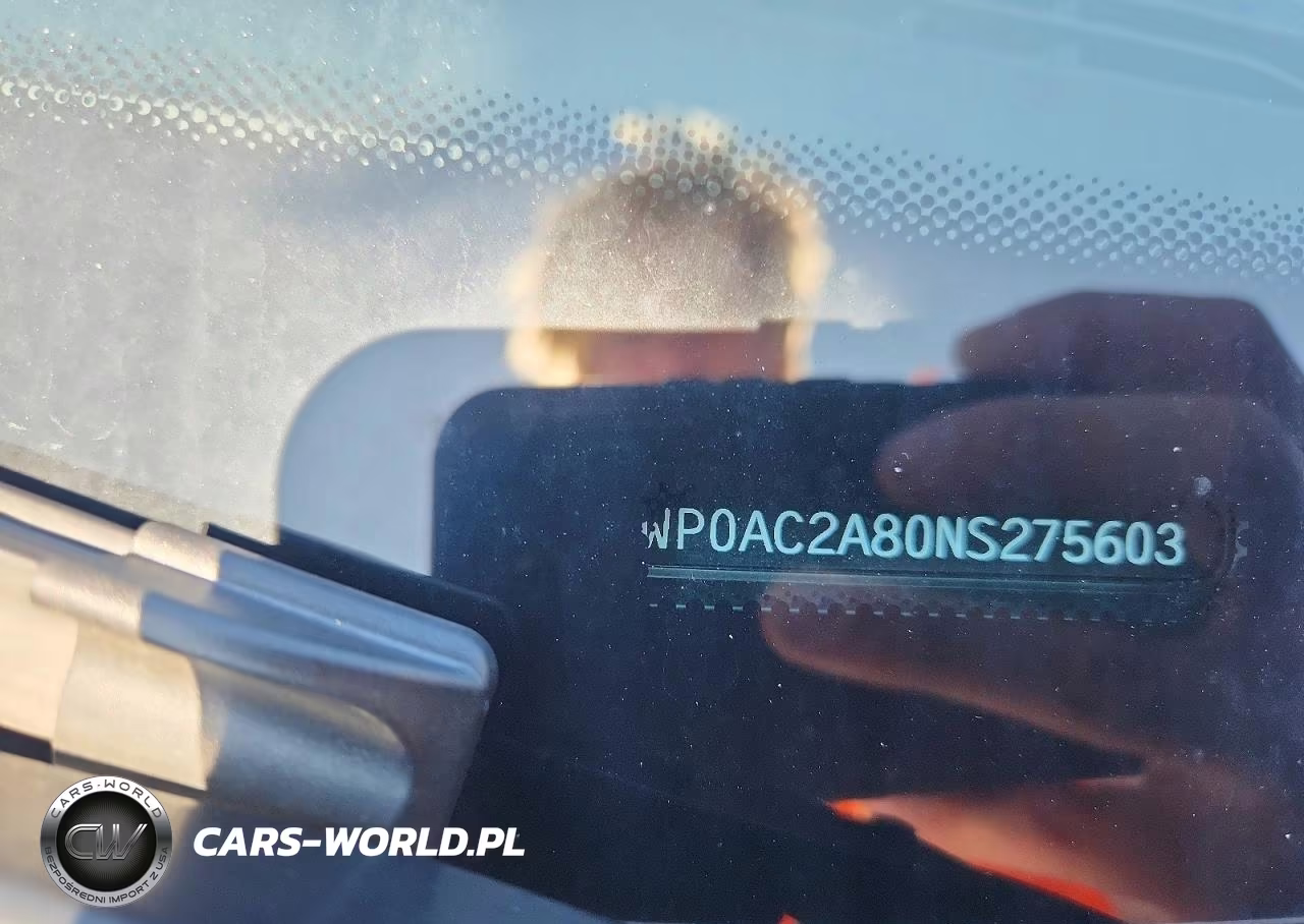 2022 Porsche Cayman Gt4 VIN:WP0AC2A80NS275603 - 12