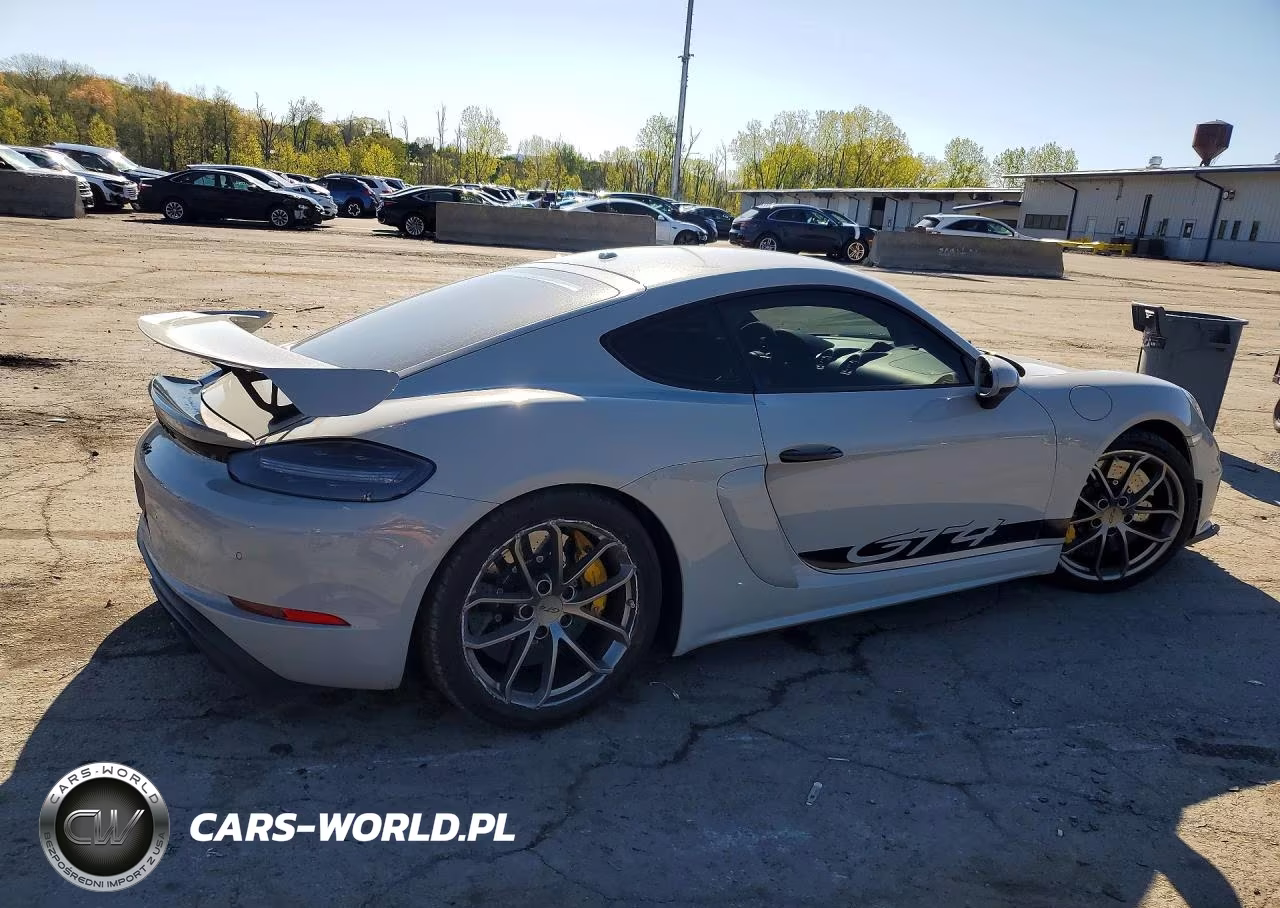 2022 Porsche Cayman Gt4 VIN:WP0AC2A80NS275603 - 3
