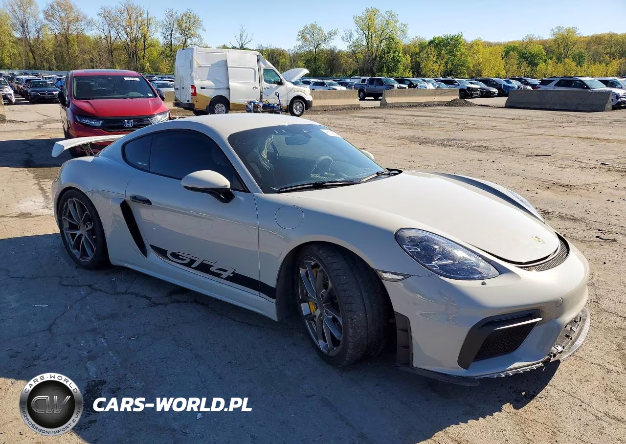 2022 Porsche Cayman Gt4 VIN:WP0AC2A80NS275603 - 4
