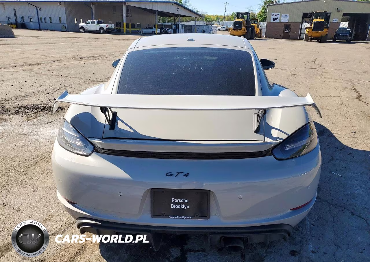 2022 Porsche Cayman Gt4 VIN:WP0AC2A80NS275603 - 6