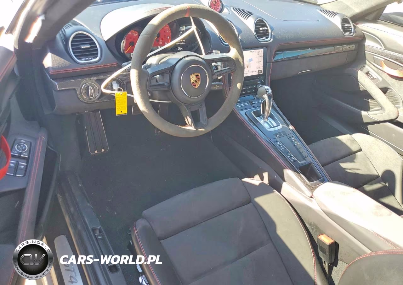 2022 Porsche Cayman Gt4 VIN:WP0AC2A80NS275603 - 8