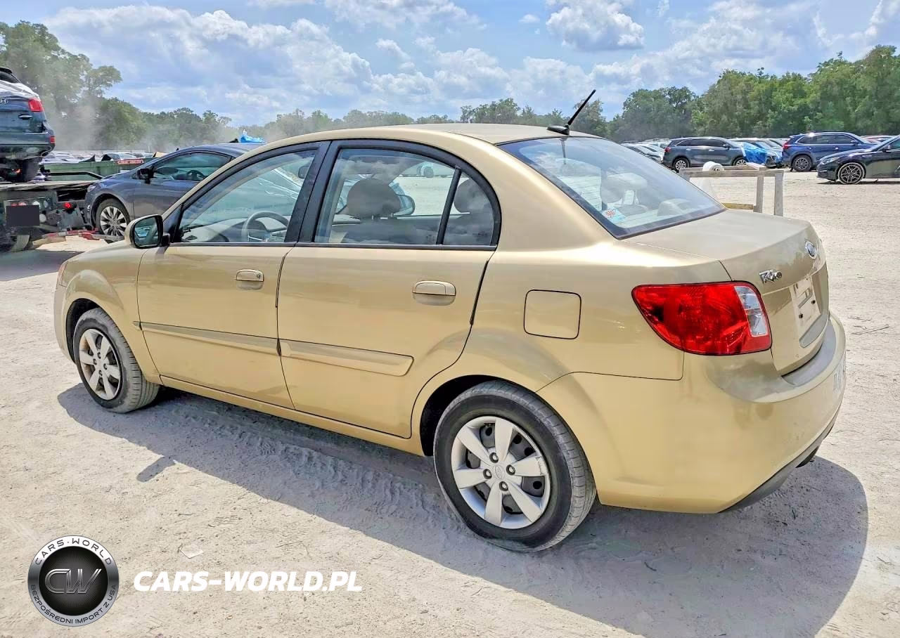 2010 Kia Rio VIN:KNADH4A3XA6650315 - 2