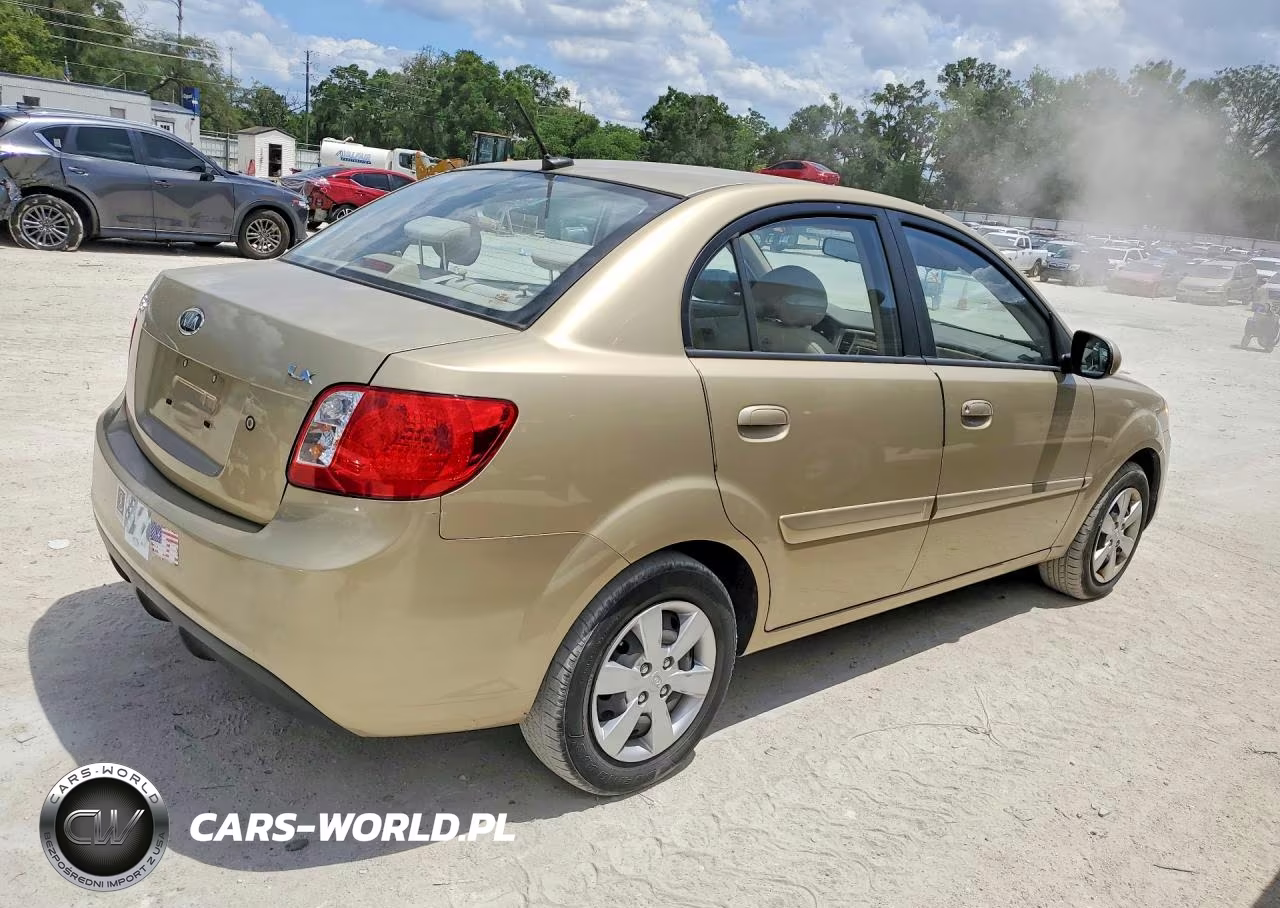 2010 Kia Rio VIN:KNADH4A3XA6650315 - 3