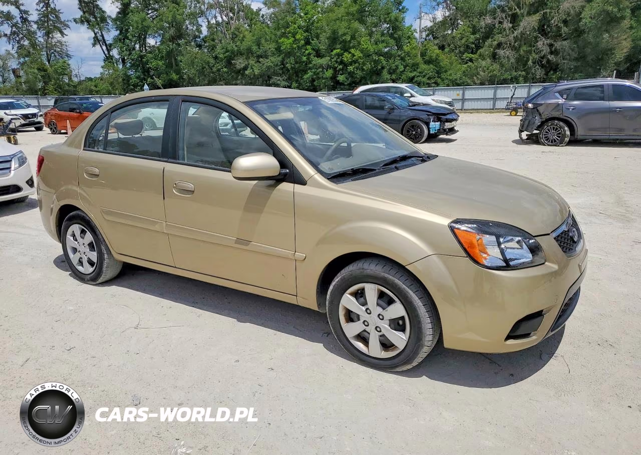 2010 Kia Rio VIN:KNADH4A3XA6650315 - 4