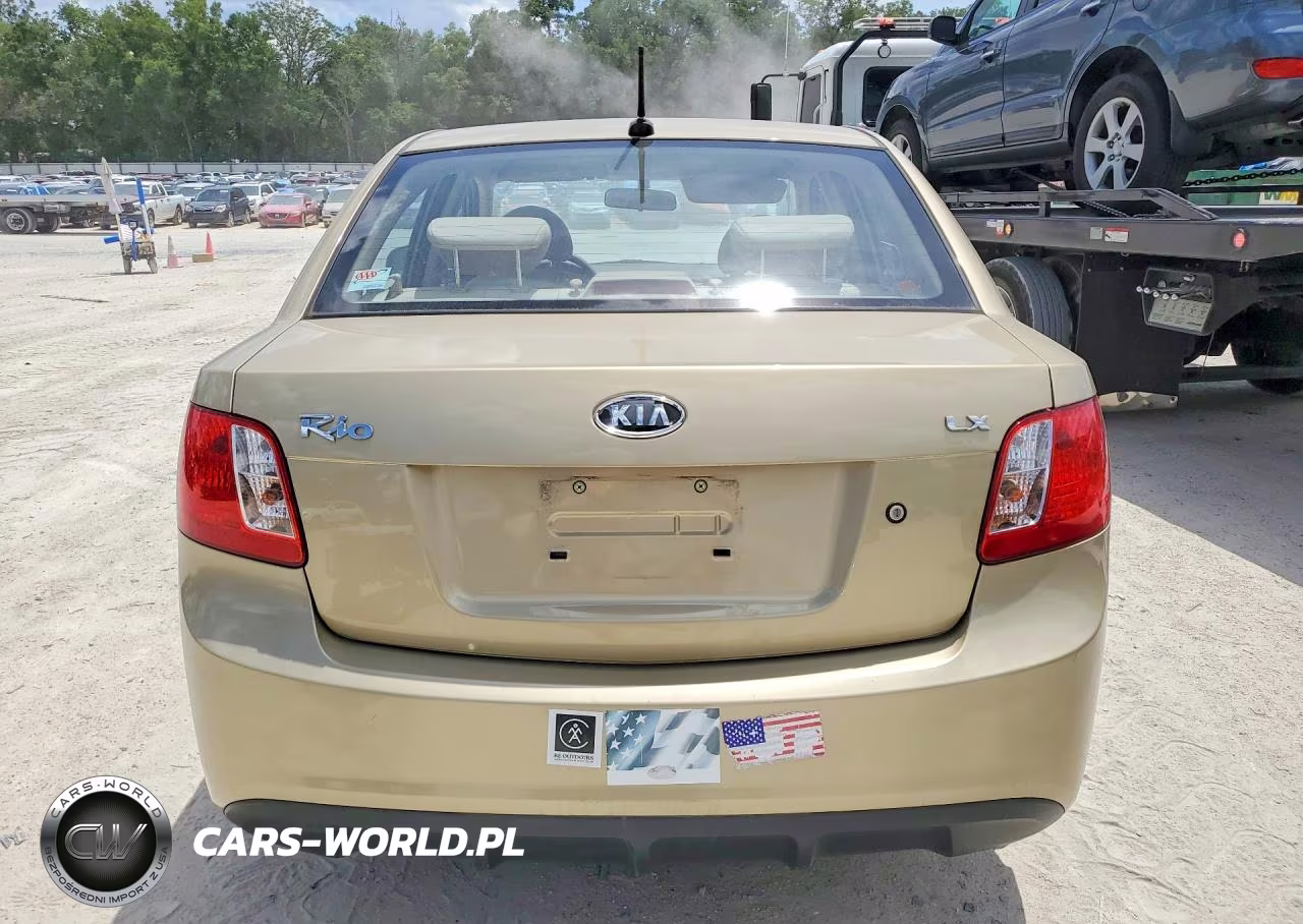 2010 Kia Rio VIN:KNADH4A3XA6650315 - 6